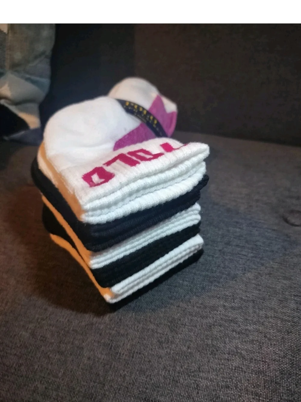 Polo Ralph Lauren 6 Pack Ankle Socks Size 9-11 Assorted Colors NWT